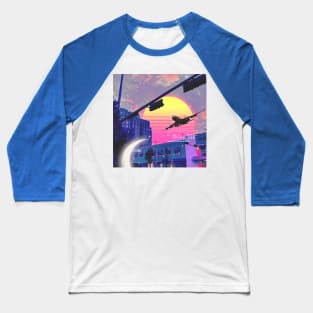 v a p o r w a v e  l a n d i n g Baseball T-Shirt